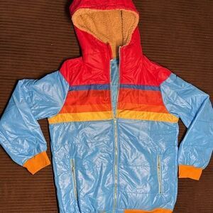 5 Stripe Lightweight Puffer, NEW